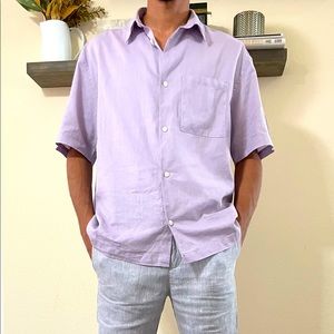 H&M short sleeve button up